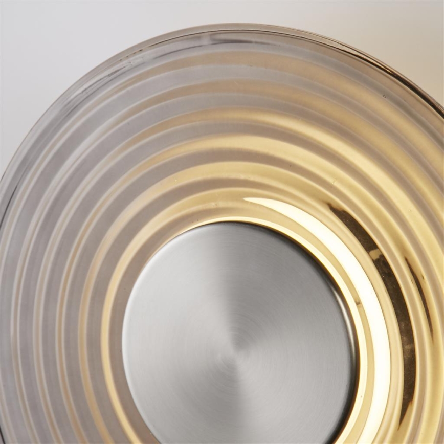 Searchlight - himmennettävä LED-seinävalaisin CLEO LED/9,4W/230V harmaa