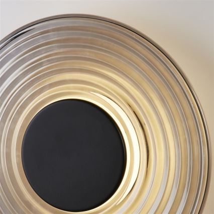 Searchlight - LED-himmennettävä seinävalaisin CLEO LED/9,4W/230V savunharmaa