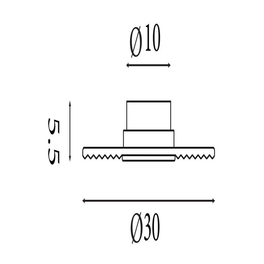 Searchlight - LED-himmennettävä seinävalaisin CLEO LED/9,4W/230V savunharmaa