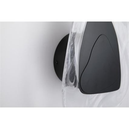 Searchlight - LED-seinävalaisin DESTINY LED/8W/230V musta