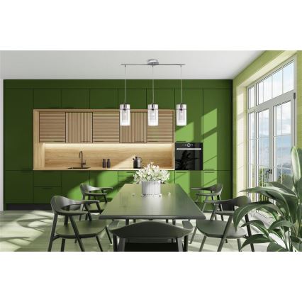 Searchlight - Riippuvalaisin DUO 3xE14/60W/230V kiiltävä kromi