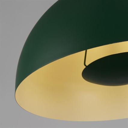 Searchlight - Riippuvalaisin kaapelilla MARS 1xE27/60W/230V halkaisija 25 cm vihreä
