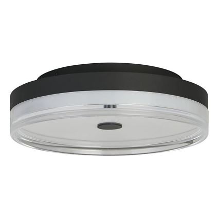 Searchlight - LED-kattovalaisin CYPRUS LED/29W/230V, halkaisija 40 cm, musta