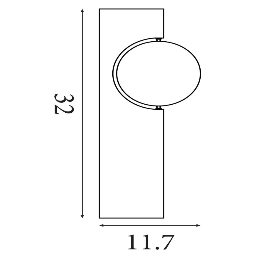 Searchlight - Kattovalaisin RADIANCE 3xE27/60W/230V halkaisija 37,5 cm musta