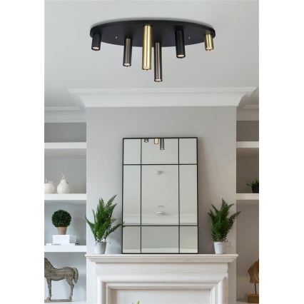 Searchlight - Kattovalaisin TUBES 6xGU10/10W/230V 80x30 cm