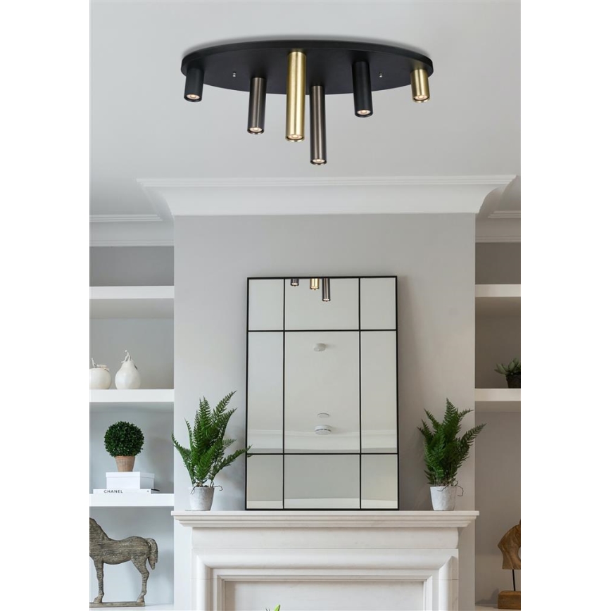 Searchlight - Kattovalaisin TUBES 6xGU10/10W/230V 80x30 cm