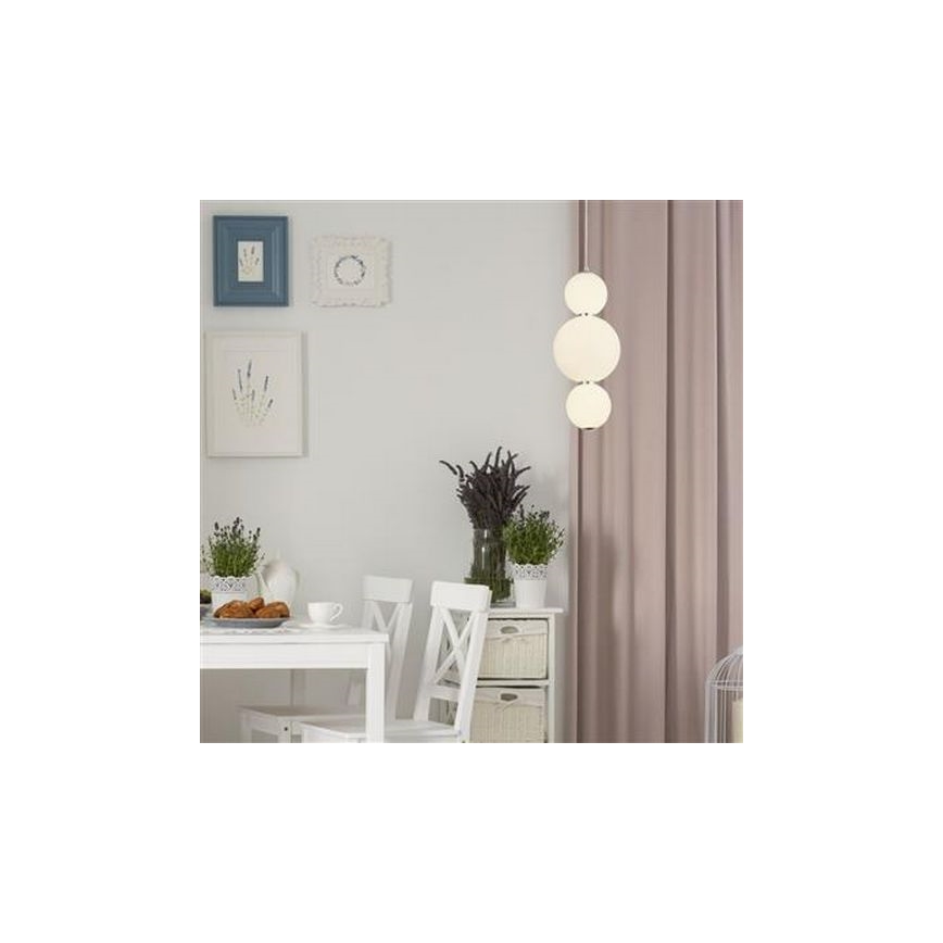 Searchlight - LED Riippuvalaisin SNOWBALL LED/18W/230V