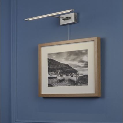 Searchlight - LED-kuvavalo LED/7,7W/230V kiiltävä kromi