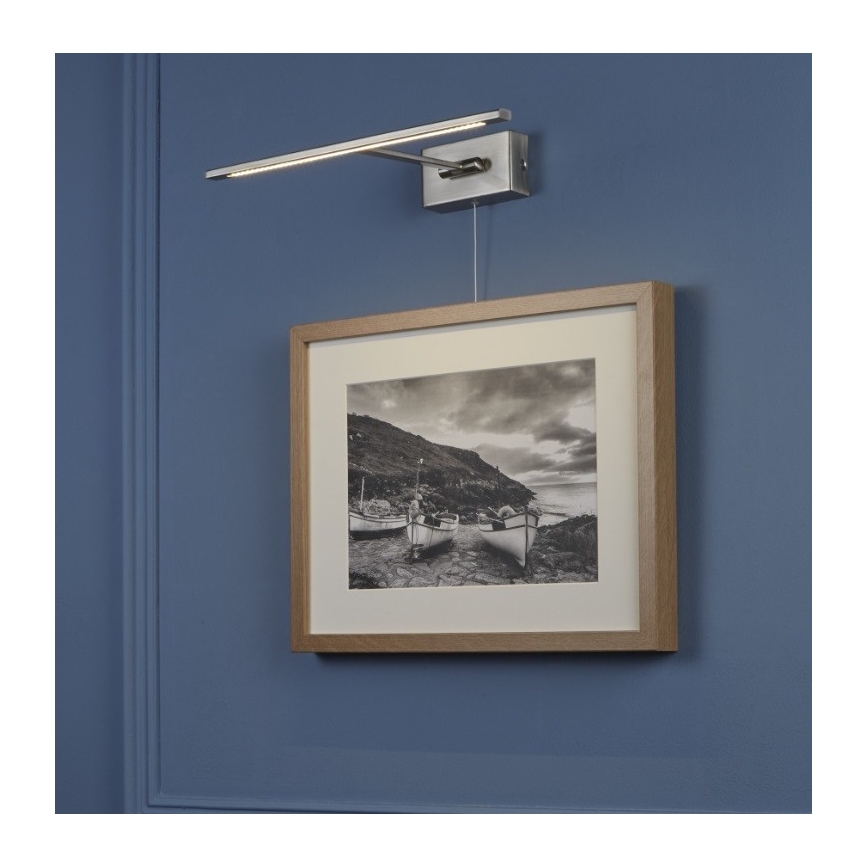 Searchlight - LED-kuvavalo LED/7,7W/230V kiiltävä kromi