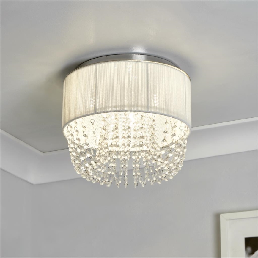 Searchlight - Kattovalaisin BELLANO 3xG9/7W/230V, halkaisija 30 cm, valkoinen
