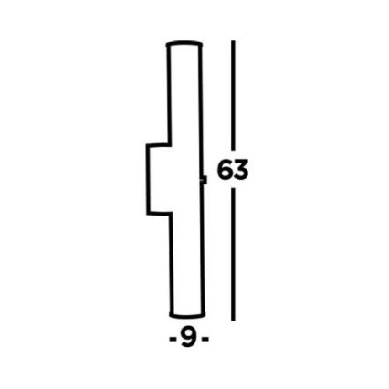 Searchlight - LED kylpyhuonevalaisin CLAMP LED/23W/230V IP44 kultainen