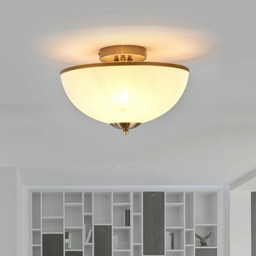 Searchlight - Pinta-asennettava kattokruunu LEEDS 3xE14/7W/230V