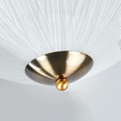 Searchlight - Pinta-asennettava kattokruunu LEEDS 3xE14/7W/230V