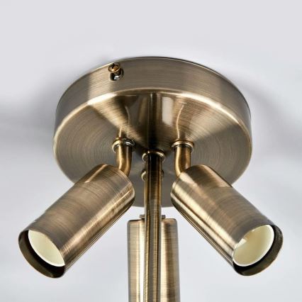 Searchlight - Pinta-asennettava kattokruunu LEEDS 3xE14/7W/230V