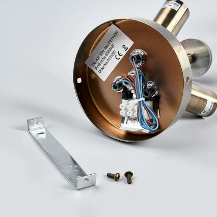 Searchlight - Pinta-asennettava kattokruunu LEEDS 3xE14/7W/230V