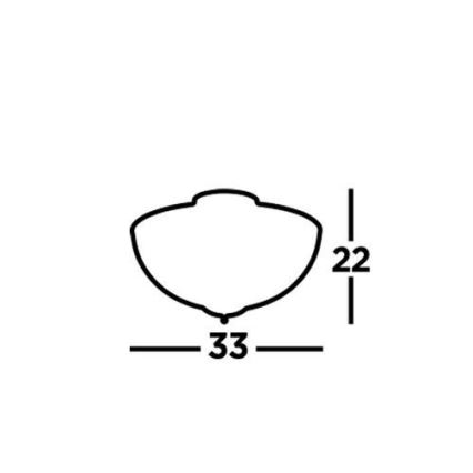 Searchlight - Pinta-asennettava kattokruunu LEEDS 3xE14/7W/230V