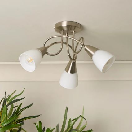 Searchlight - Pintakiinnitteinen kattokruunu 3xE14/7W/230V