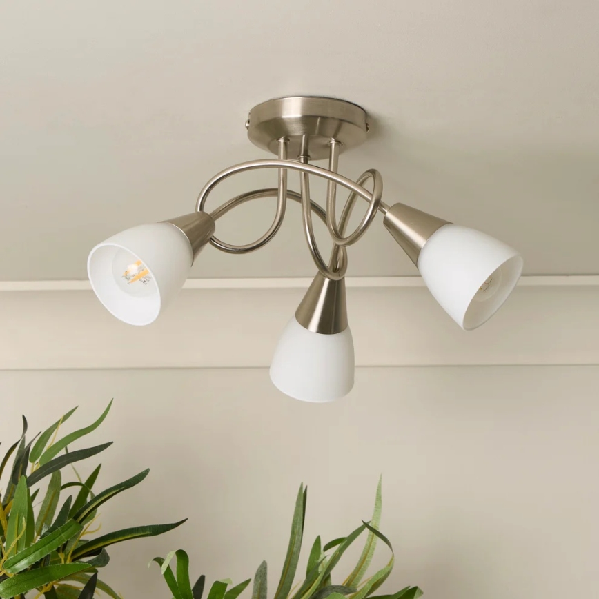 Searchlight - Pintakiinnitteinen kattokruunu 3xE14/7W/230V