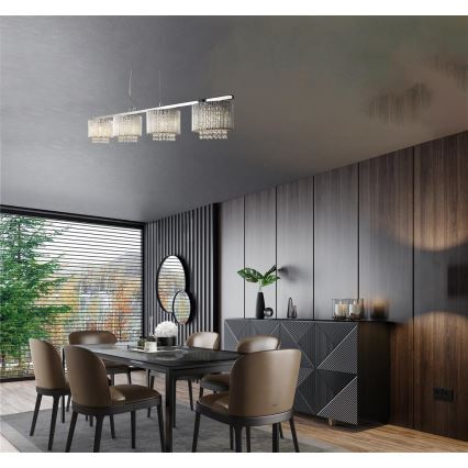 Searchlight - Kattokruunu johdossa ELISE 4xG9/33W/230V