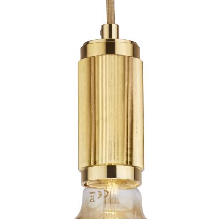 Searchlight - SUSPENSION riippuvalaisin vaijerilla 1xE27/60W/230V kullanvärinen