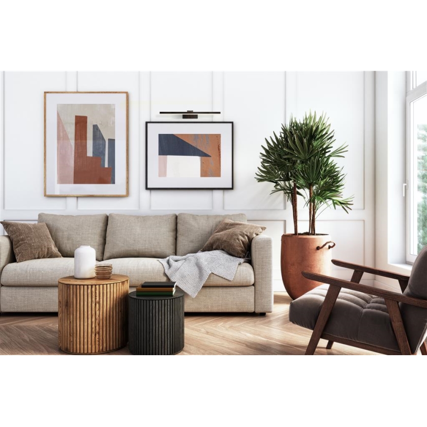 Searchlight - LED-kuvavalaisin RHODES LED/13,3W/230V musta