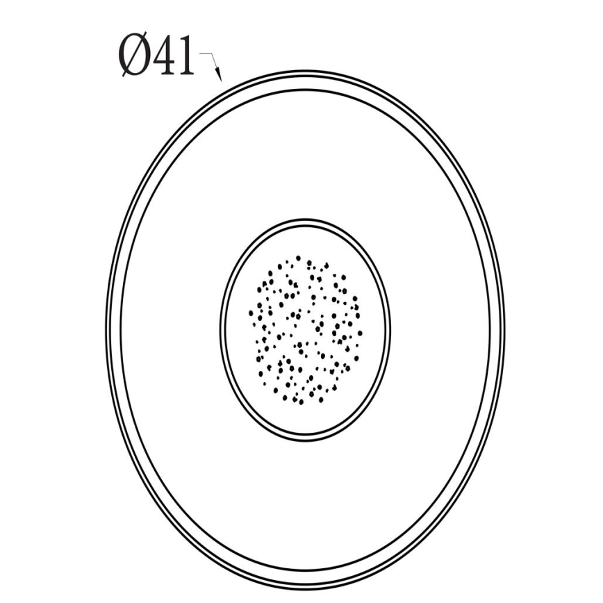 Searchlight - himmennettävä LED-kattovalaisin LUMADISC LED/20W/230V, halkaisija 41 cm