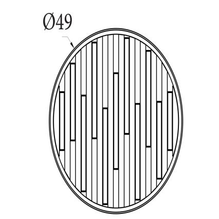 Searchlight - himmennettävä LED-kattovalaisin EQUALISE LED/33W/230V