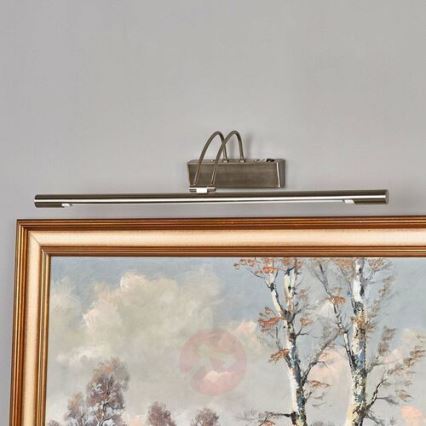 Searchlight - LED-kuvavalo LED/14W/230V mattakromi