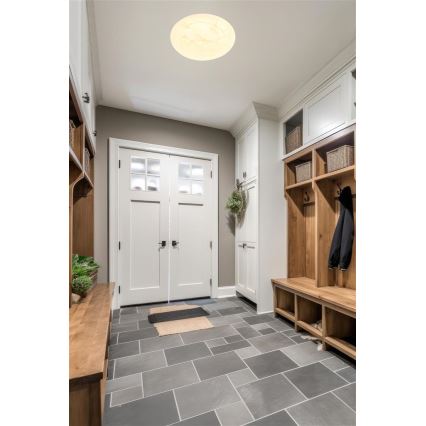 Searchlight - Himennettävä LED-kattovalaisin CLOUDS LED/24W/230V 2700/3200/4000K Ø 38,5 cm