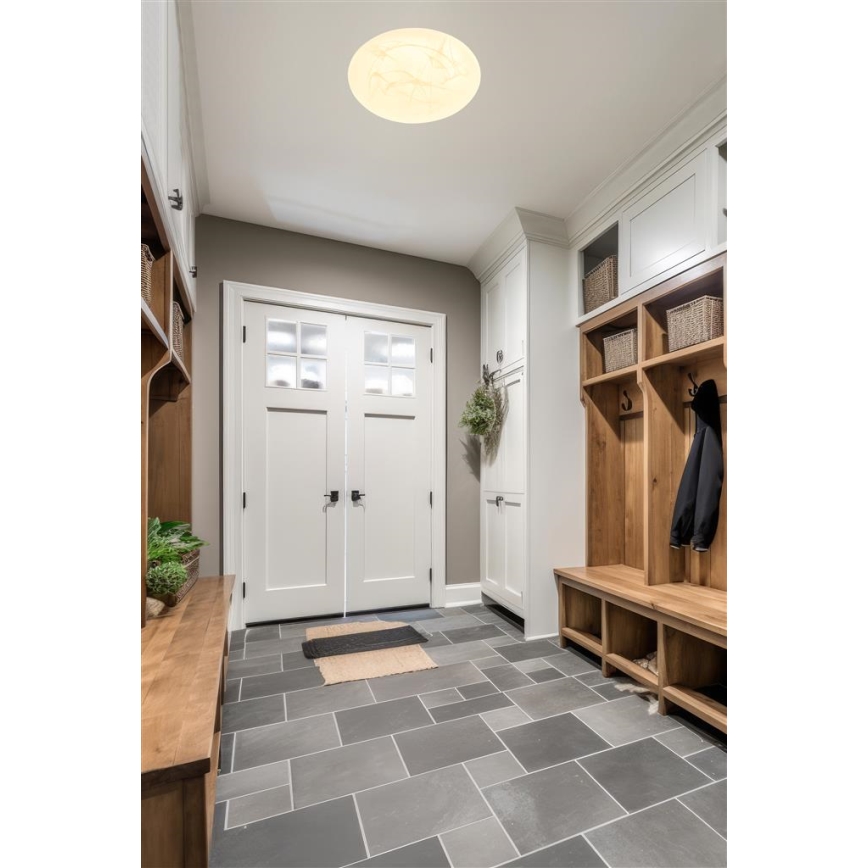 Searchlight - Himennettävä LED-kattovalaisin CLOUDS LED/24W/230V 2700/3200/4000K Ø 38,5 cm