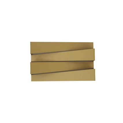 Searchlight - LED-seinävalaisin SECTION LED/18W/230V, kullanvärinen