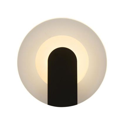 Searchlight - LED-seinävalaisin TARGET LED/7W/230V musta