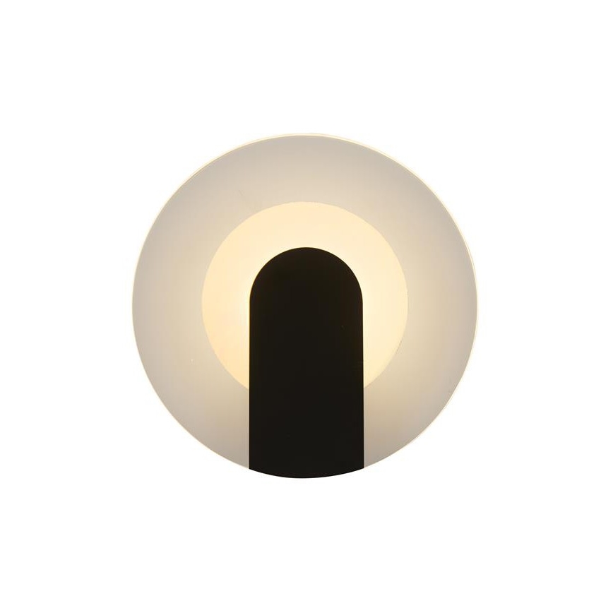 Searchlight - LED-seinävalaisin TARGET LED/7W/230V musta