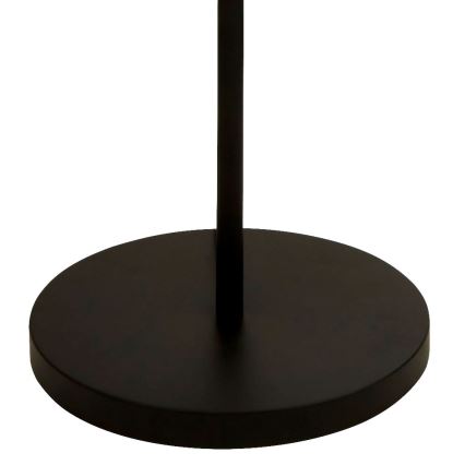 Searchlight - Lattialamppu FISHNET 2xE27/60W/230V musta