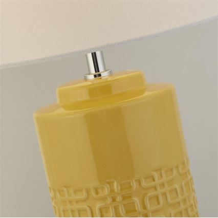 Searchlight - Pöytävalaisin CHARLESTON 1xE27/10W/230V keramiikka