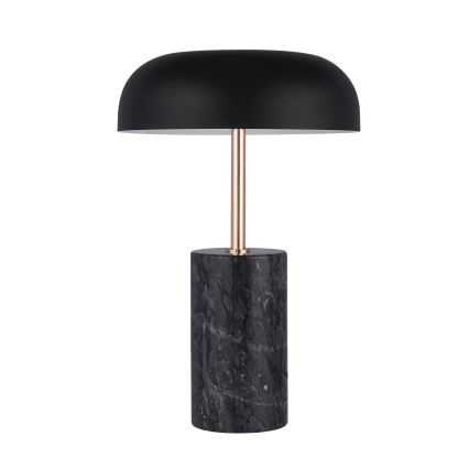 Searchlight - Pöytävalaisin FRANKFURT 2xE14/7W/230V musta