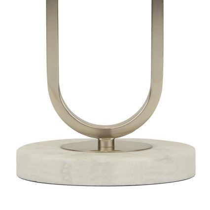 Searchlight - Pöytävalaisin DOME 1xG9/7W/230V hopea