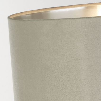 Searchlight - Pöytävalaisin SCARBOROUGH 1xE27/60W/230V harmaa