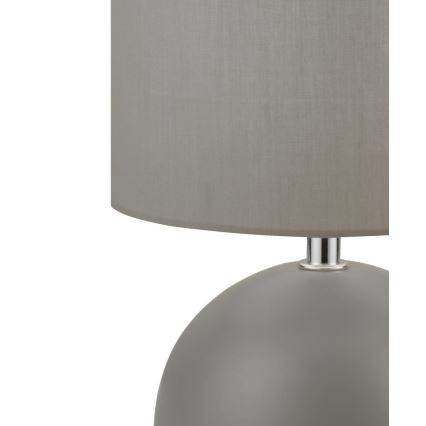 Searchlight - Pöytävalaisin 1xE14/10W/230V harmaa