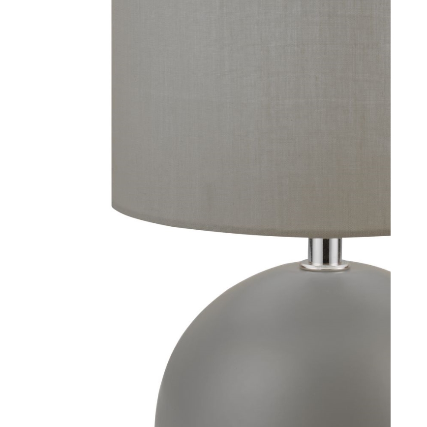 Searchlight - Pöytävalaisin 1xE14/10W/230V harmaa