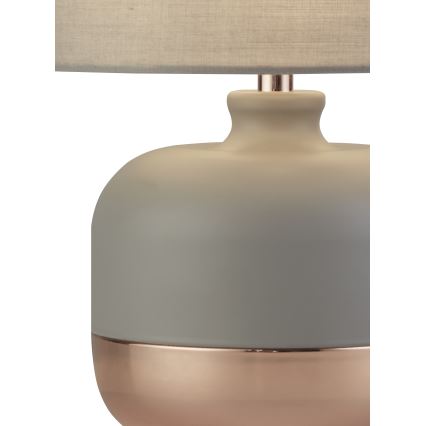 Searchlight - Pöytävalaisin 1xE14/7W/230V harmaa