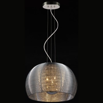 Searchlight - Kattokruunu johdossa 3xE14/40W/230V halkaisija 35 cm savuinen