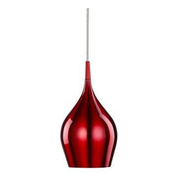 Searchlight - Kattokruunu johdossa VIBRANT 1xE14/60W/230V punainen