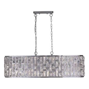 Searchlight - Kattokruunu ketjulla BIJOU 8xE14/40W/230V