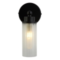 Searchlight - Kylpyhuoneen seinävalaisin IMPERIAL 1xG9/7W/230V IP44 musta