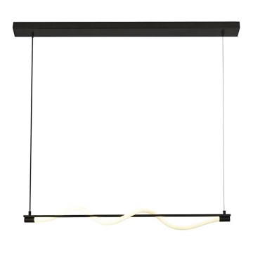 Searchlight - LED-riippuvalaisin köydellä SERPENT LED/15W/230V musta