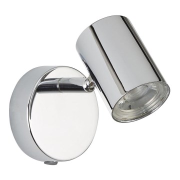 Searchlight - LED-seinäkohdevalaisin ROLLO LED/4W/230V kiiltävä kromi
