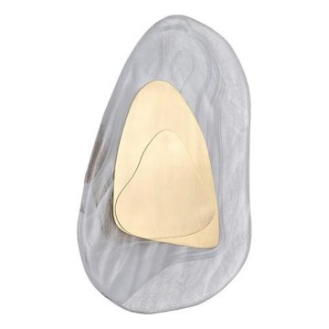 Searchlight - LED-seinävalaisin DESTINY LED/8W/230V messinki