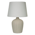 Searchlight - PADSTOW pöytälamppu 1xE27/60W/230V beige