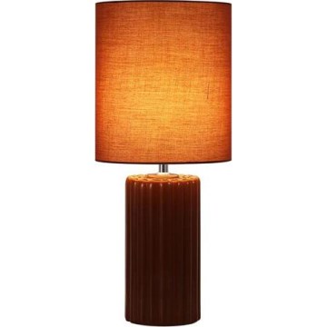 Searchlight - Pöytälamppu GROOVE 1xE14/60W/230V burgundinpunainen